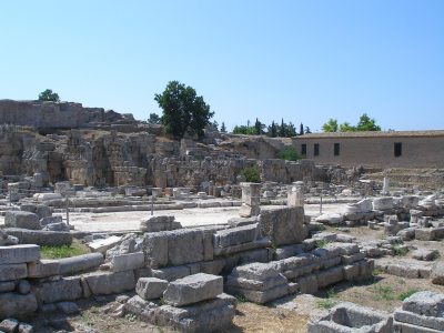 market at corinth